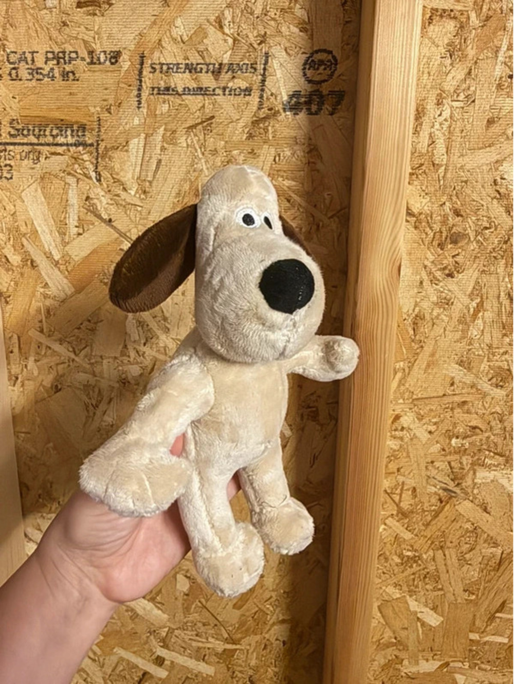 RARE Wallace & Gromit - Official Gromit Dog Plush Stuffed Animal Aardman